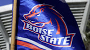 Boise State flag.