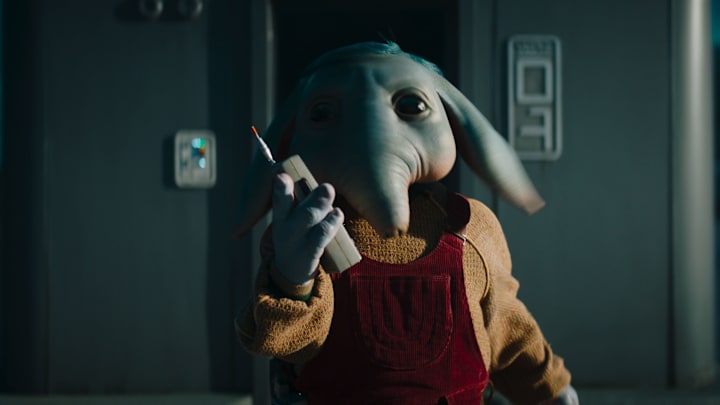 Neel (Robert TImothy Smith) in Lucasfilm’s STAR WARS: SKELETON CREW, exclusively on Disney+. Photo courtesy of Lucasfilm. ©2025 Lucasfilm Ltd. & TM. All Rights Reserved.