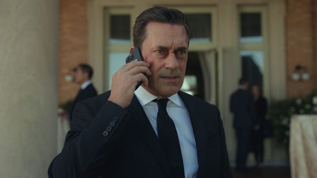 Jon Hamm in "Your Friends & Neighbors," now streaming on Apple TV+