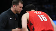 Portland Trail Blazers head coach Tiago Splitter believes Yang Hansen learned lessons from a rough first start on Sunday