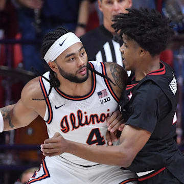 Illinois senior guard Kylan Boswell powered the Illini to an 81–77 victory over Texas Tech on Tuesday night with an impressive two-way performance.