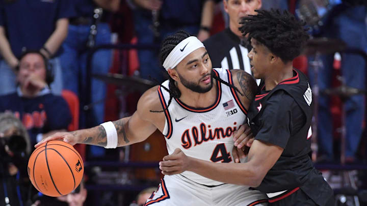 Illinois senior guard Kylan Boswell powered the Illini to an 81–77 victory over Texas Tech on Tuesday night with an impressive two-way performance.