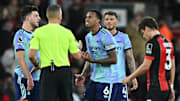 Discipline has been an issue for Arsenal this season