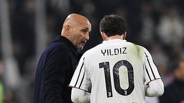 Luciano Spalletti e Kenan Yildiz
