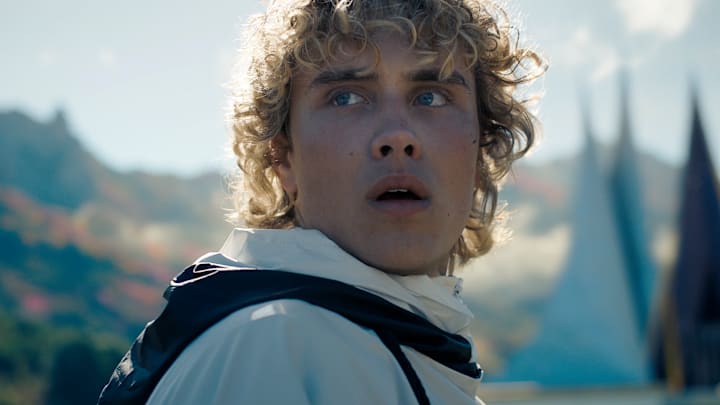 Joseph Zada as Haymitch Abernathy in The Hunger Games: Sunrise on the Reaping. Courtesy of Lionsgate.