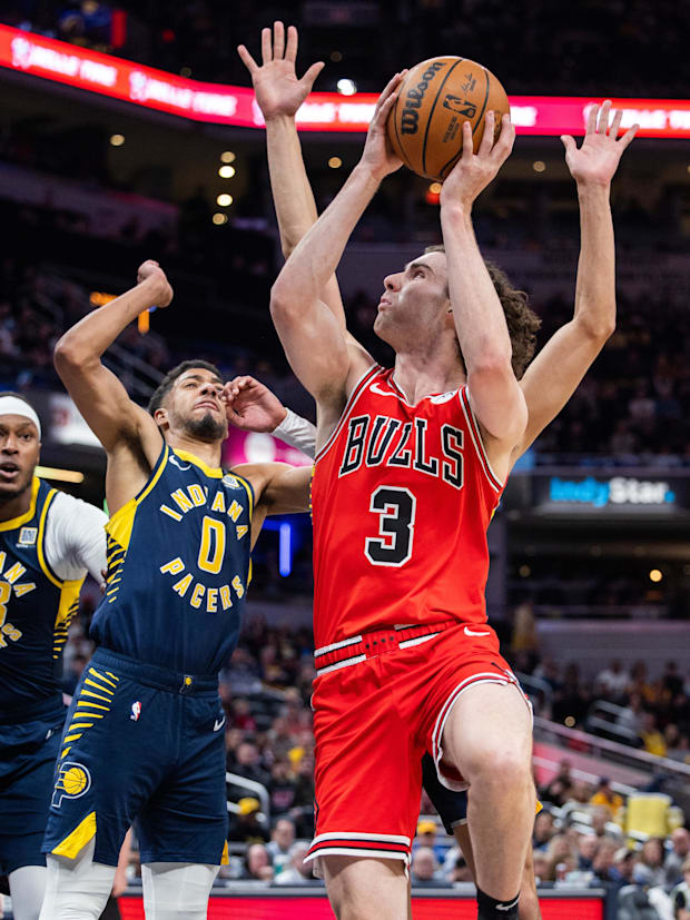 Chicago Bulls guard Josh Giddey