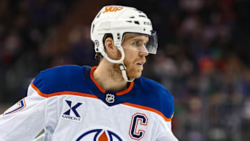 Edmonton Oilers center Connor McDavid (97). Credit: Danny Wild-Imagn Images