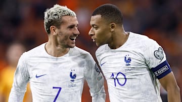 Antoine Griezmann et Kylian Mbappé - équipe de France