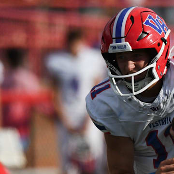 Vestavia Hills' Charlie Taafe produced 352 all-purpose yards and five touchdowns in a 39-17 win over Hillcrest-Tuscaloosa last week.