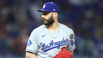 Tanner Scott - Los Angeles Dodgers v Miami Marlins