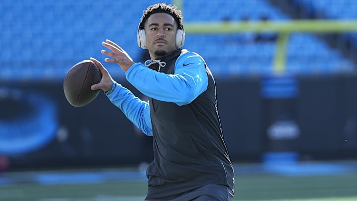 Carolina Panthers quarterback Bryce Young. Carolina Panthers quarterback Bryce Young.