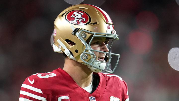 San Francisco 49ers quarterback Brock Purdy