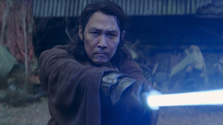 Master Sol (Lee Jung-jae) in Lucasfilm's Star Wars THE ACOLYTE, season one, exclusively on Disney+. ©2024 Lucasfilm Ltd. & TM. All Rights Reserved.