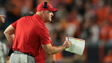 Louisville Cardinals head coach Jeff Brohm