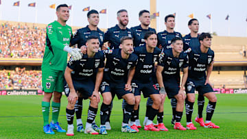 La alineación titular de Rayados contra Pumas