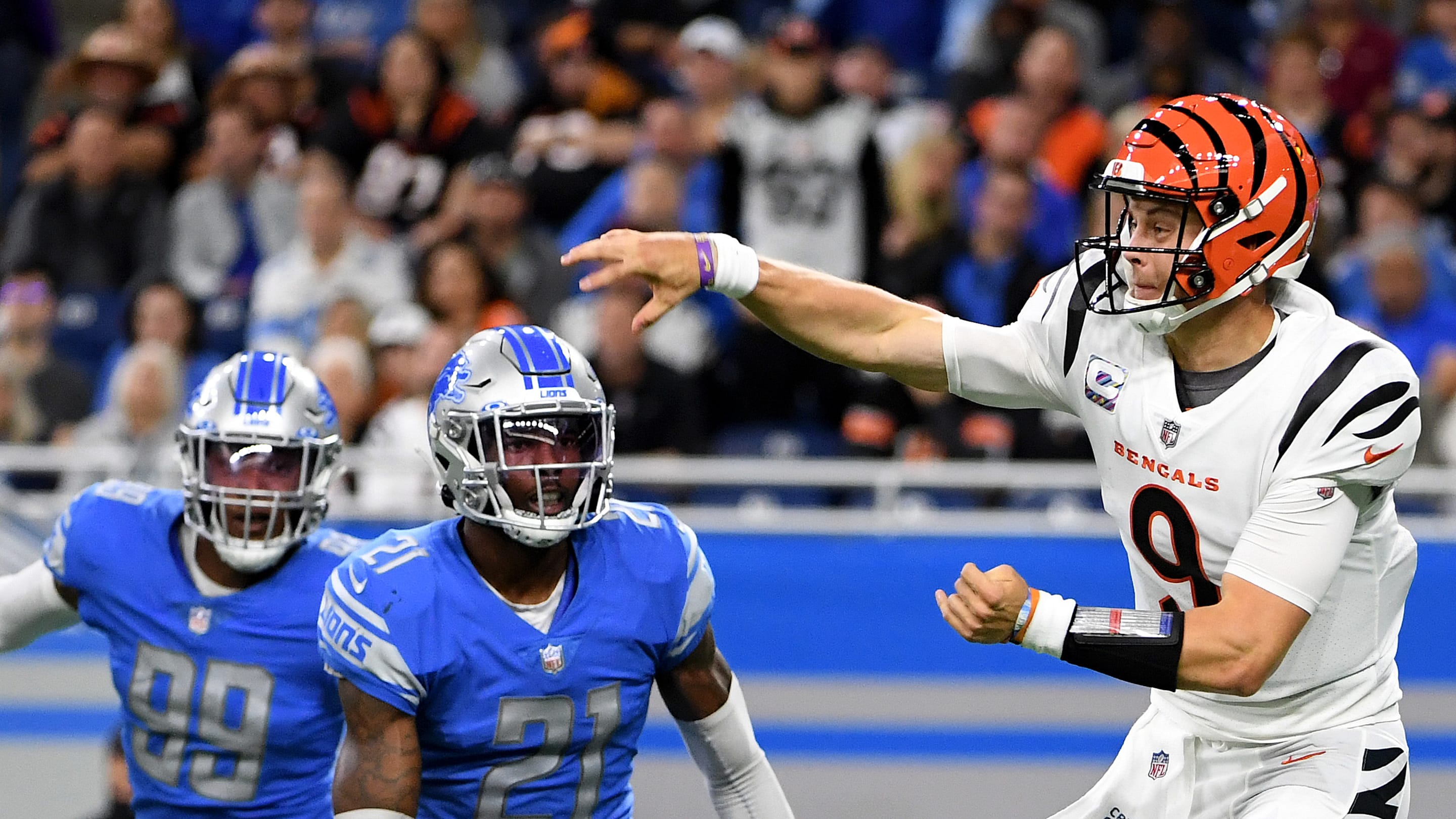 Joe Burrow remembers the Lions on Thanksgiving like most NFL fans