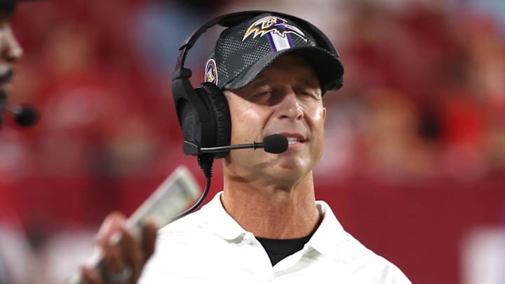 Harbaugh and the Ravens improved to 7–3 on the season after a 35–34 win over the Bengals on Thursday night.