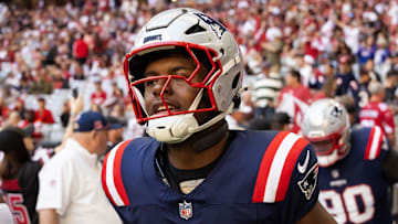 New England Patriots safety Jaylinn Hawkins