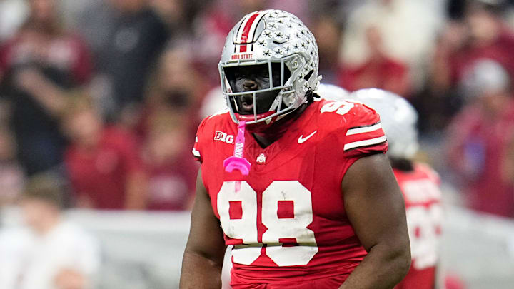 Ohio State Buckeyes defensive tackle Kayden McDonald 