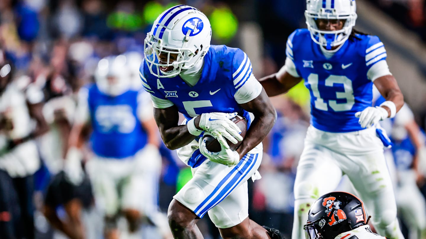 No. 13 BYU Scores GameWinning Touchdown on Miraculous Drive, Remains