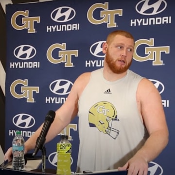 Georgia Tech OL Keylan Rutledge 