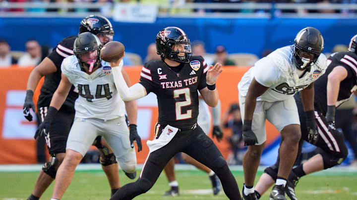 Behren Morton and Texas Tech endured a rough Thursday afternoon in South Florida.