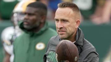 Green Bay Packers defensive coordinator Jeff Hafley