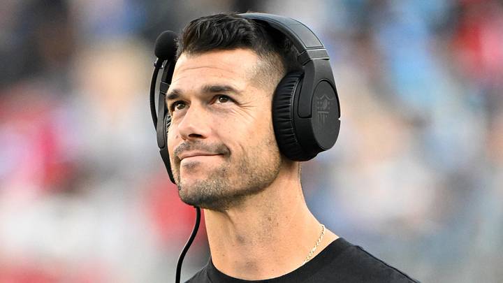 Carolina Panthers head coach Dave Canales
