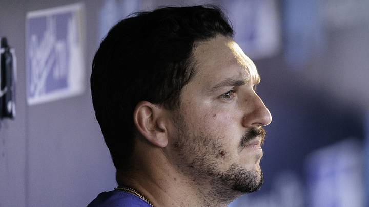 Kansas City Royals first baseman Vinnie Pasquantino