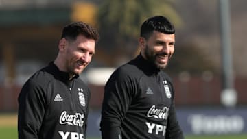 Lionel Messi & Sergio Aguero Lionel Messi & Sergio Aguero