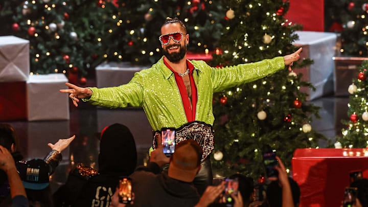 WWE's Seth Rollins said his dream is to be an analyst on Chicago Bears games. WWE's Seth Rollins said his dream is to be an analyst on Chicago Bears games.