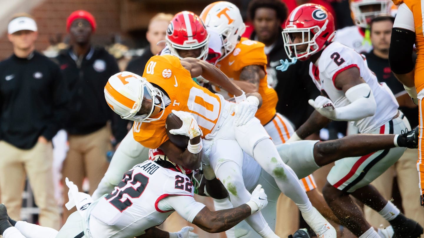 Tennessee Volunteers Listed as Multiple Score Underdog vs Bulldogs