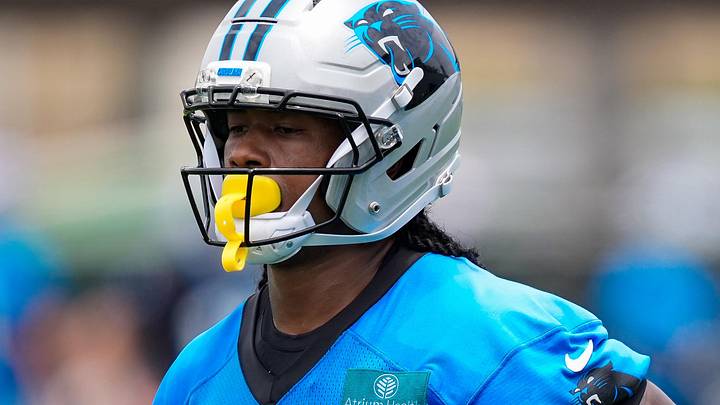 Carolina Panthers wide receiver John Metchie III 