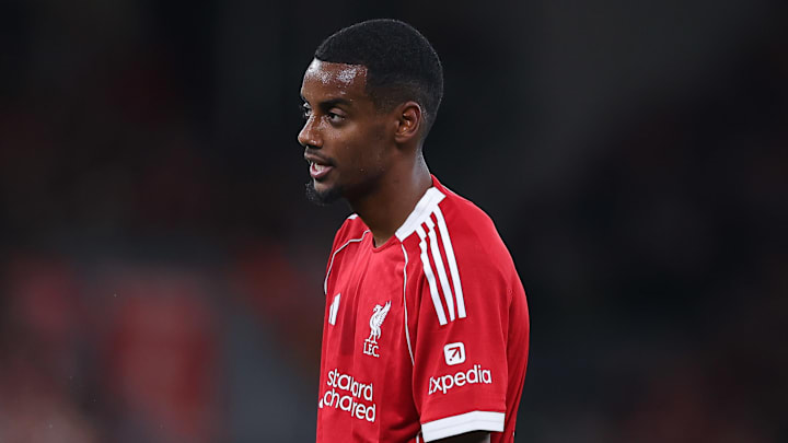 Alexander Isak is nursing a groin injury.