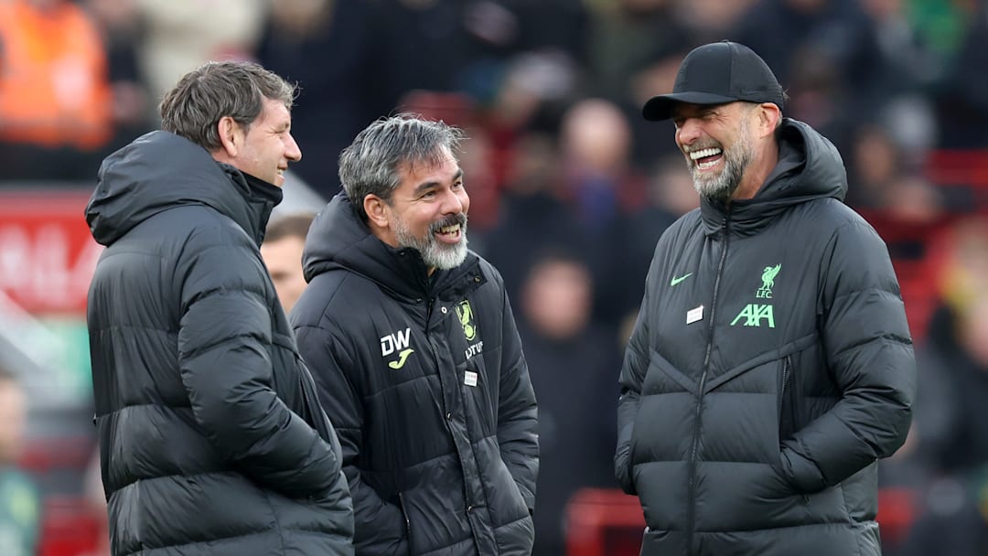 David Wagner (Mitte) und Jürgen Klopp (rechts) David Wagner (Mitte) und Jürgen Klopp (rechts)