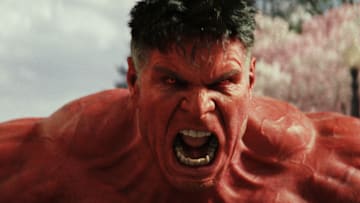 Red Hulk/President Thaddeus Ross (Harrison Ford) in Marvel Studios' CAPTAIN AMERICA: BRAVE NEW WORLD. Photo courtesy of Marvel Studios. © 2024 MARVEL.