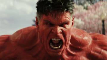 Red Hulk/President Thaddeus Ross (Harrison Ford) in Marvel Studios' CAPTAIN AMERICA: BRAVE NEW WORLD. Photo courtesy of Marvel Studios. © 2024 MARVEL.