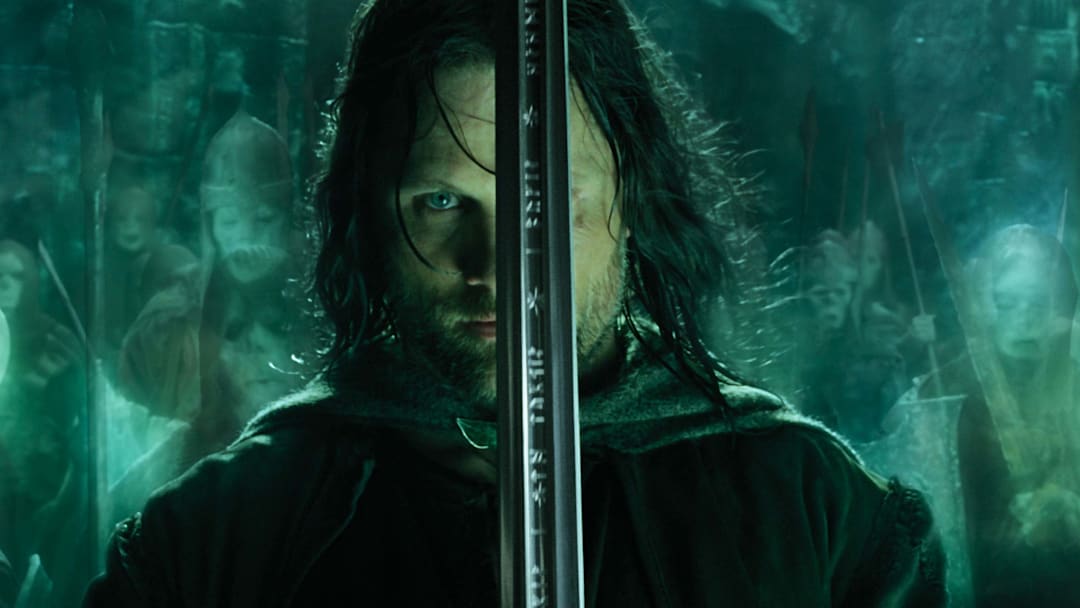 Aragon (Viggo Mortenson) in The Lord of the Rings: The Return of the King. (Courtesy of Fathom Entertainment)