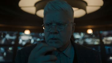 Tim Robbins in Silo season 2. Image: Apple TV+.