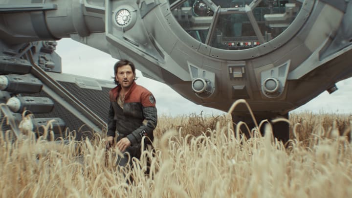 Star Wars Cassian Andor (Diego Luna) in Lucasfilm's ANDOR Season 2, exclusively on Disney+. Photo courtesy of Lucasfilm. ©2025 Lucasfilm Ltd. & TM. All Rights Reserved.