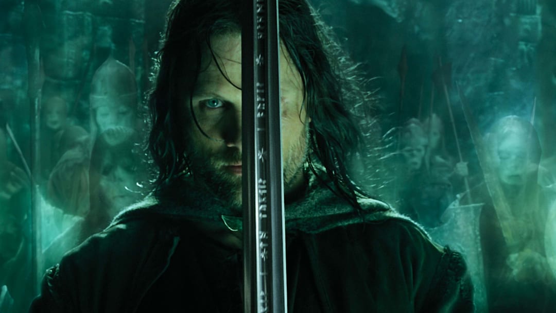 Aragon (Viggo Mortenson) in The Lord of the Rings: The Return of the King. (Courtesy of Fathom Entertainment)