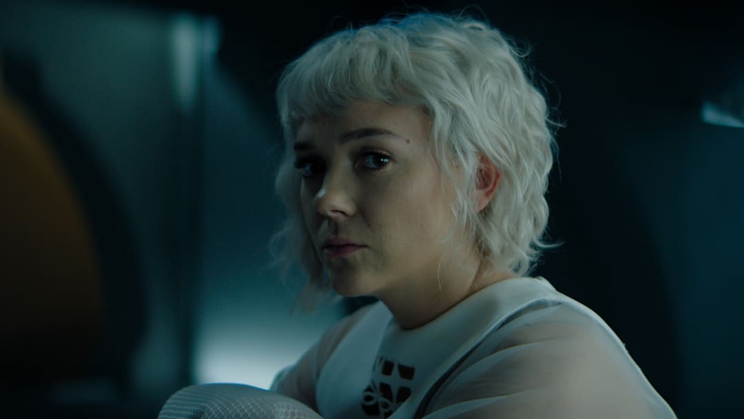 Synnøve Karlsen in "Foundation," now streaming on Apple TV+.