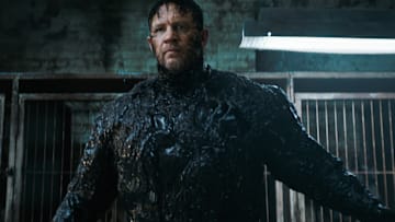 Tom Hardy stars as Eddie Brock/Venom in Columbia Pictures VENOM: THE LAST DANCE. photo by: Courtesy of Sony Pictures