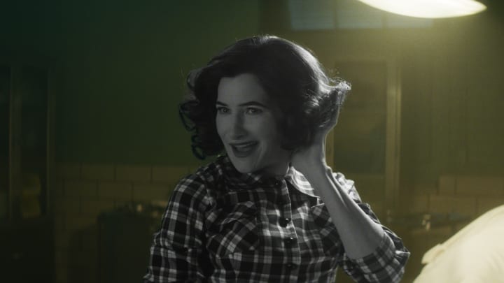 Agatha Harkness (Kathryn Hahn) in Marvel Television's AGATHA ALL ALONG, exclusively on Disney+. Photo courtesy of Marvel Television. © 2024 MARVEL.