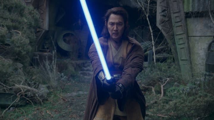 Master Sol (Lee Jung-jae) in Lucasfilm's Star Wars THE ACOLYTE, season one, exclusively on Disney+. ©2024 Lucasfilm Ltd. & TM. All Rights Reserved.