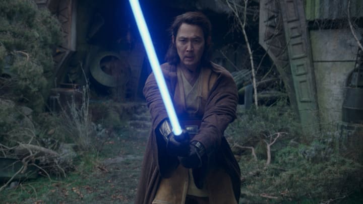 Master Sol (Lee Jung-jae) in Lucasfilm's Star Wars THE ACOLYTE, season one, exclusively on Disney+. ©2024 Lucasfilm Ltd. & TM. All Rights Reserved.