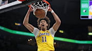 Jaxson Hayes ha tenido un mejor inicio de temporada con Lakers de lo que fue la campaña anterior