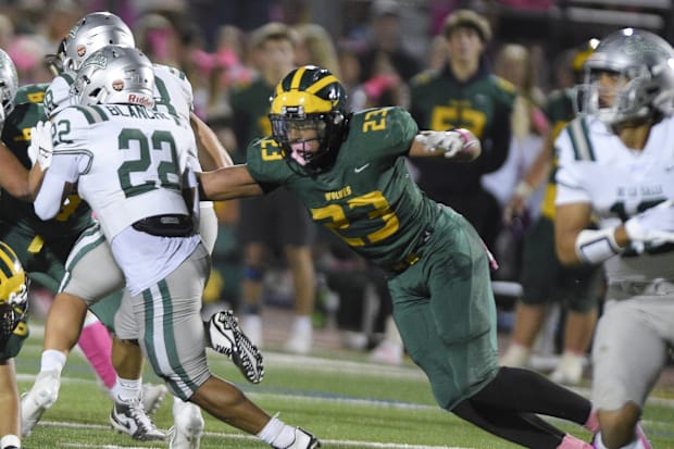 High school football photo, California football, San Ramon Valley Danville