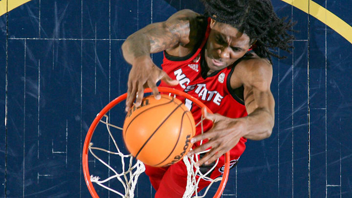 NC State basketball guard Dereon Seabron NC State basketball guard Dereon Seabron