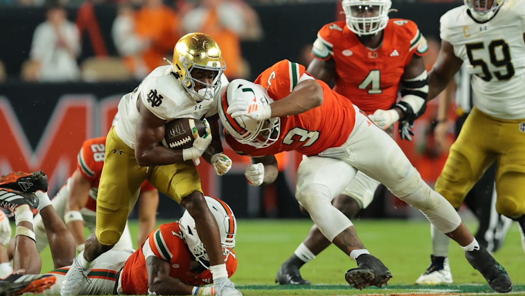 Both Miami and Notre Dame are hoping they are selected into the College Football Playoff this weekend. Both Miami and Notre Dame are hoping they are selected into the College Football Playoff this weekend.